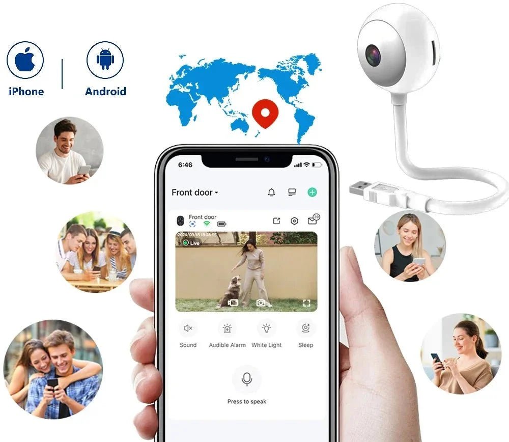 Smart Security Camera for Safe Home - Enovarah