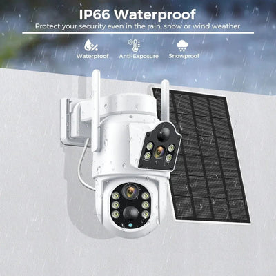 Smart Solar IP Camera for Home Security - Enovarah