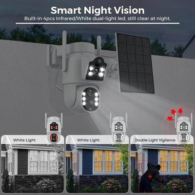 Smart Solar IP Camera for Home Security - Enovarah