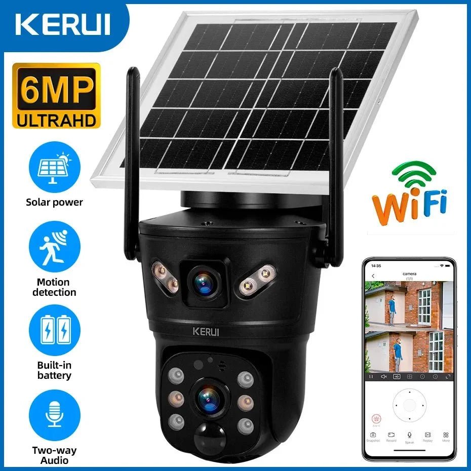 Smart Solar Security Camera for Homes - Enovarah