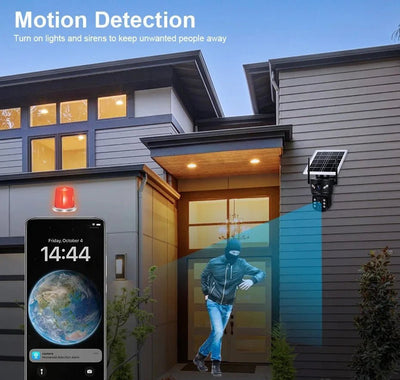 Smart Solar Security Camera for Homes - Enovarah