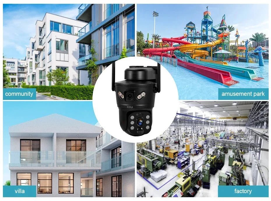 Smart Solar Security Camera for Homes - Enovarah