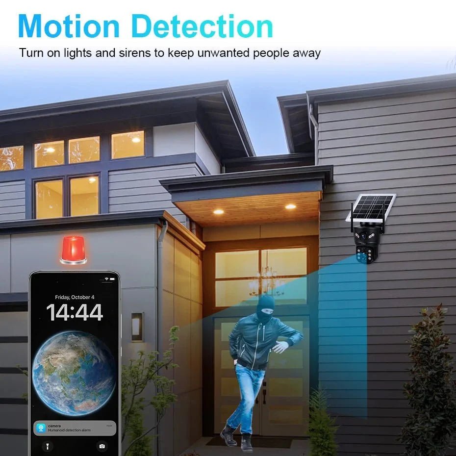 Smart Solar Security Camera for Homes - Enovarah