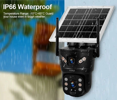 Smart Solar Security Camera for Homes - Enovarah