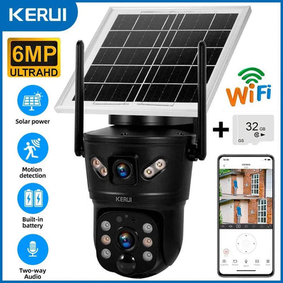 Smart Solar Security Camera for Homes - Enovarah