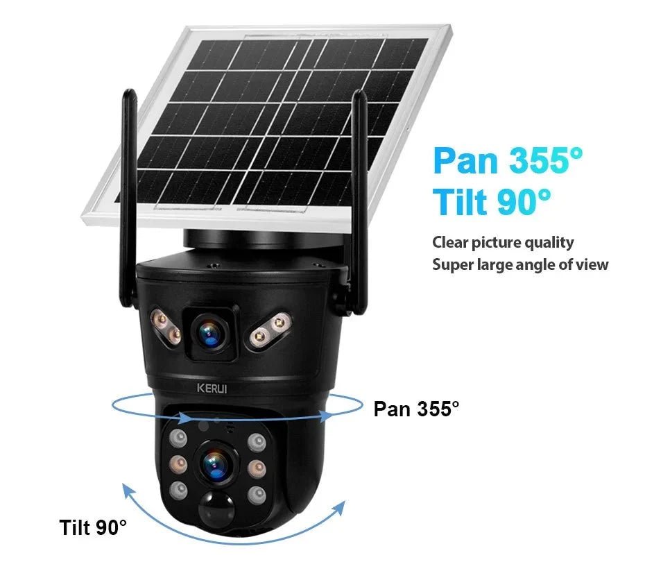 Smart Solar Security Camera for Homes - Enovarah