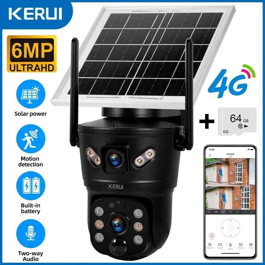 Smart Solar Security Camera for Homes - Enovarah
