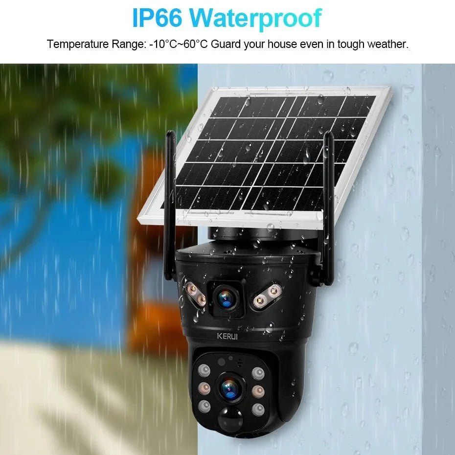 Smart Solar Security Camera for Homes - Enovarah