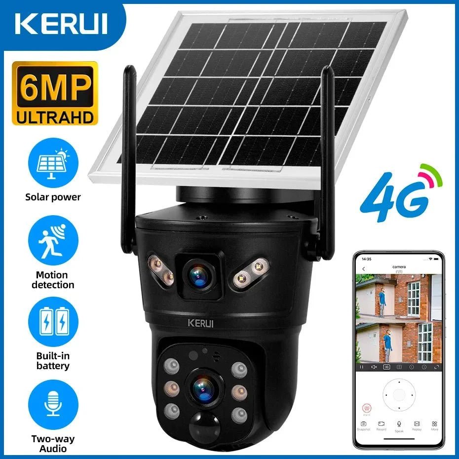 Smart Solar Security Camera for Homes - Enovarah