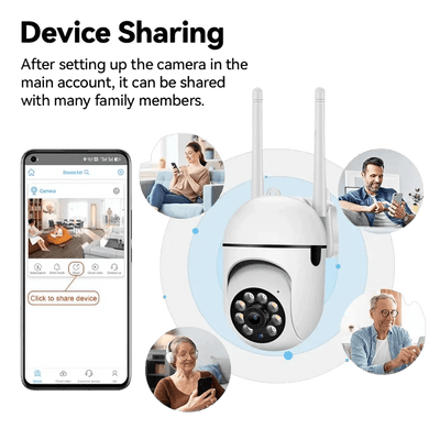Smart Tracking Indoor Camera for Home - Enovarah