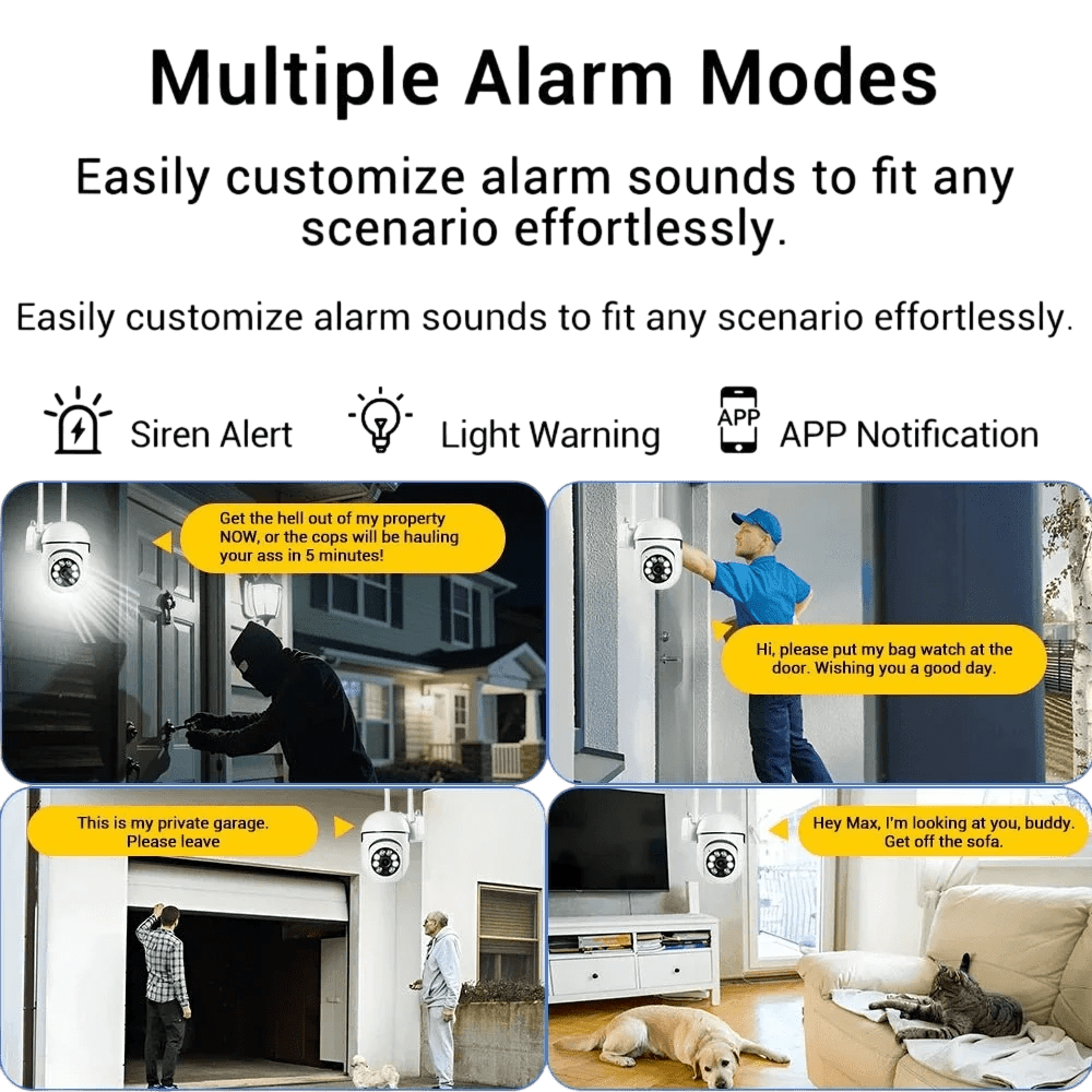 Smart Tracking Indoor Camera for Home - Enovarah