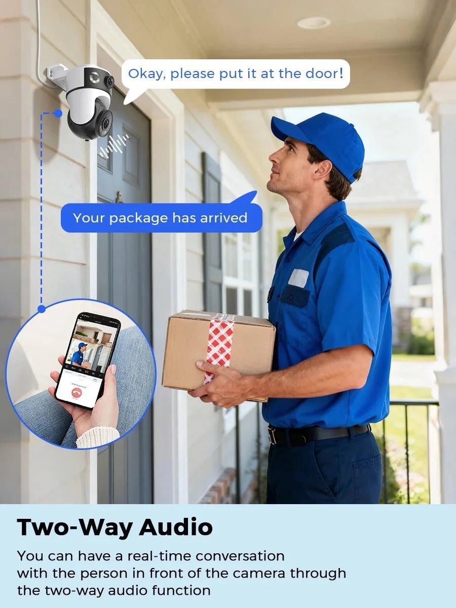 Smart WiFi Security Camera for Smarter Home Living - Enovarah