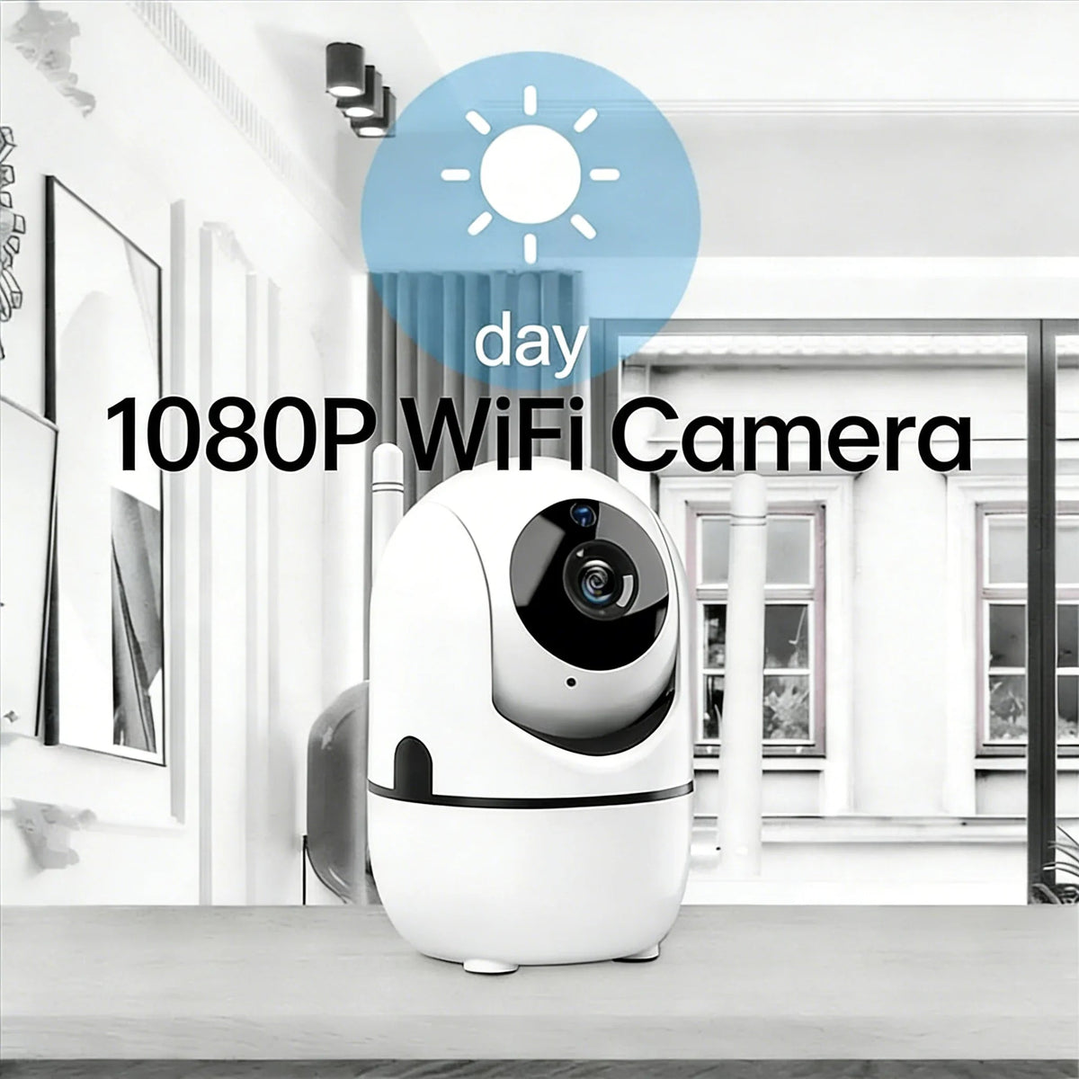 Smart Wireless Security Camera for Home Monitoring - Enovarah