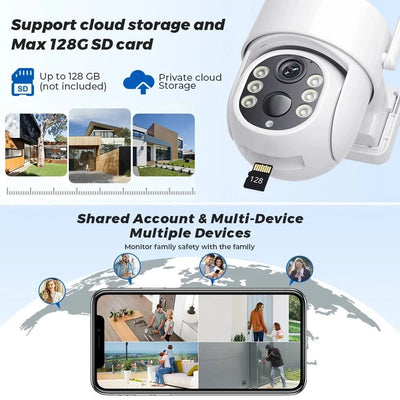 Solar Outdoor Camera for Home Security - Enovarah