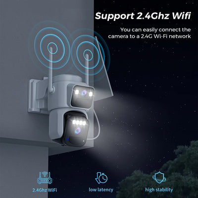Solar Outdoor Security Camera for Homes - Enovarah