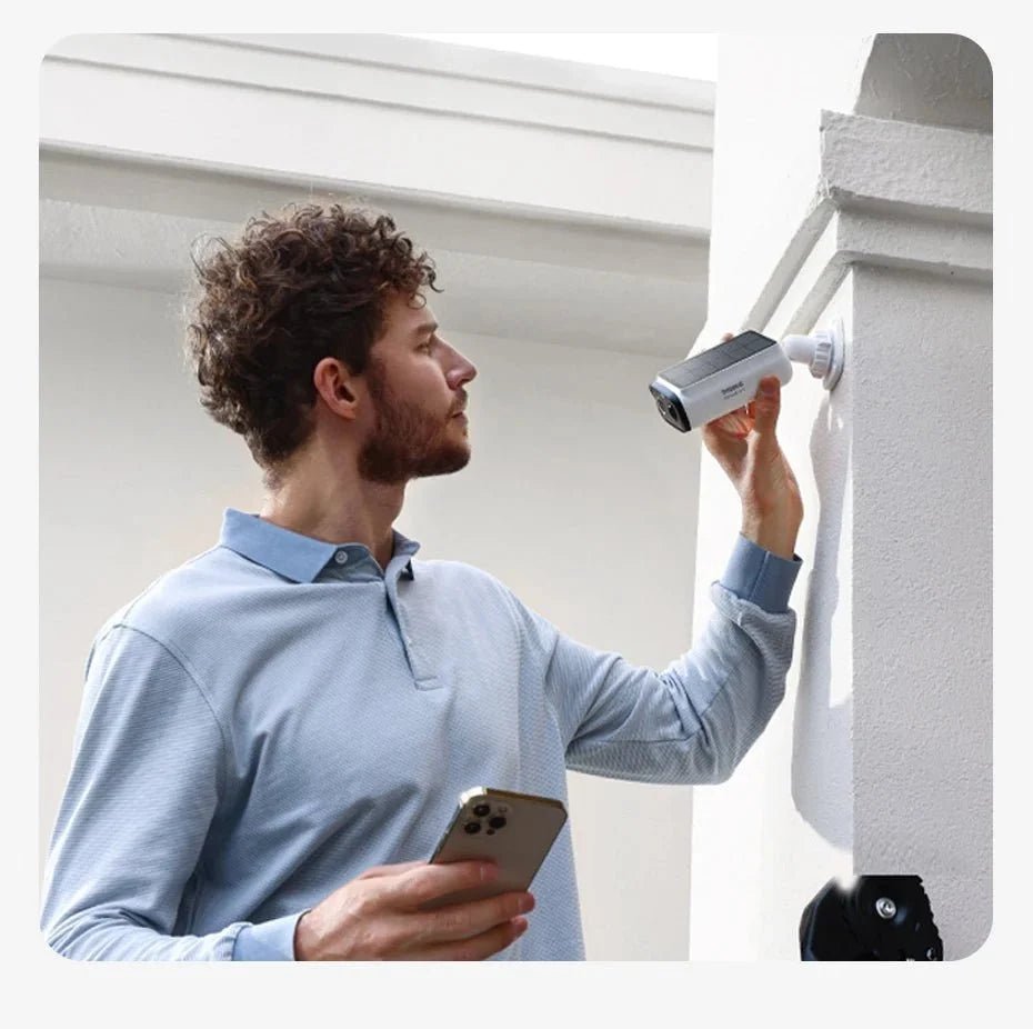 Solar-Powered Security Camera for Homes - Enovarah