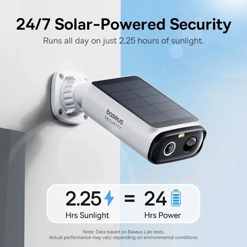 Solar-Powered Security Camera for Homes - Enovarah