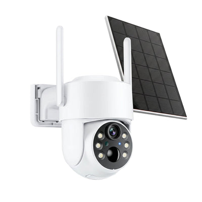 Smart Solar Outdoor PTZ Camera For Home - stepyours.com