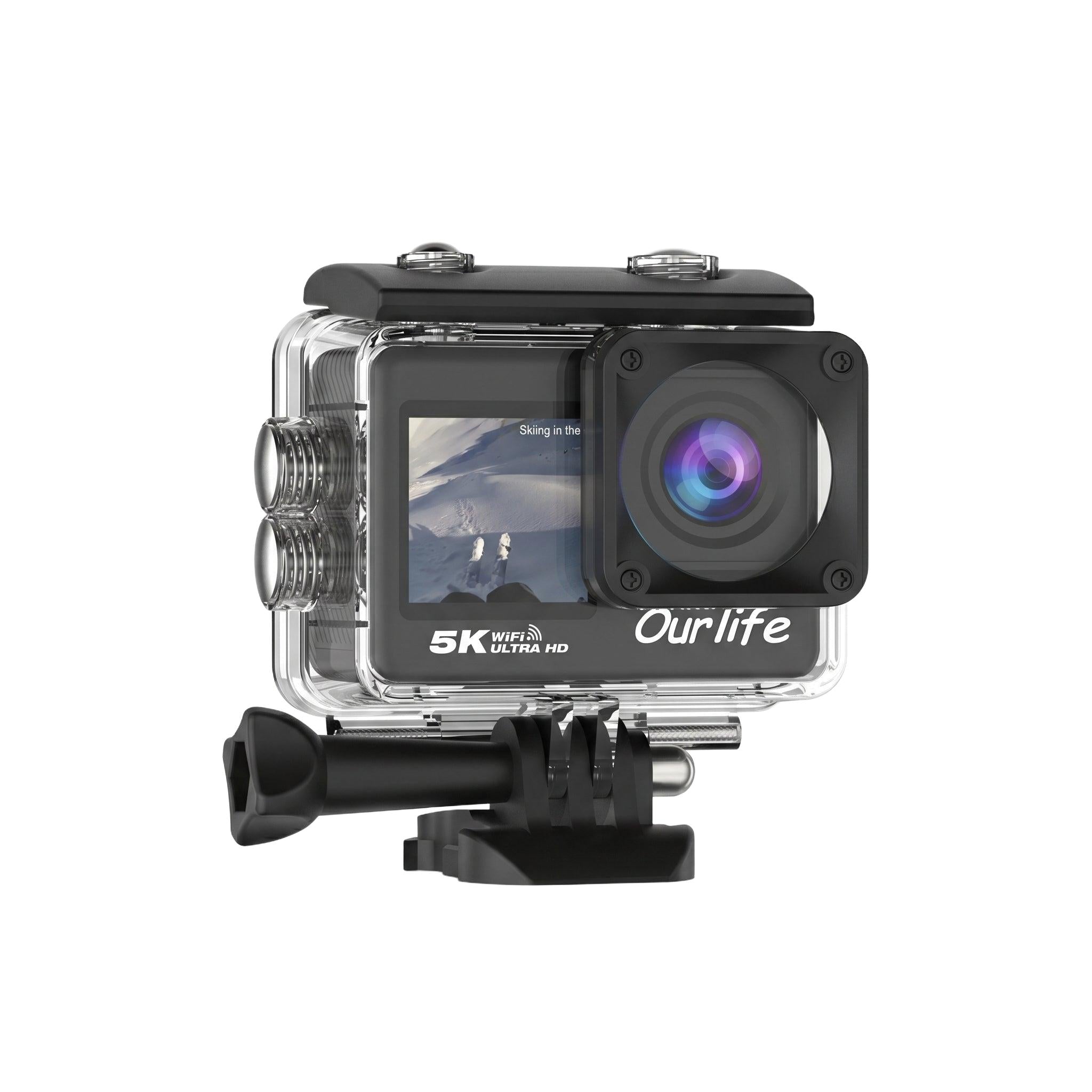 Stabilized 5K Action Camera for Outdoors - stepyours.com