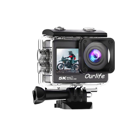 Smart 5K Action Camera for Cyclists - stepyours.com