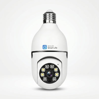 Secure Bulb Camera for Home Monitoring - stepyours.com