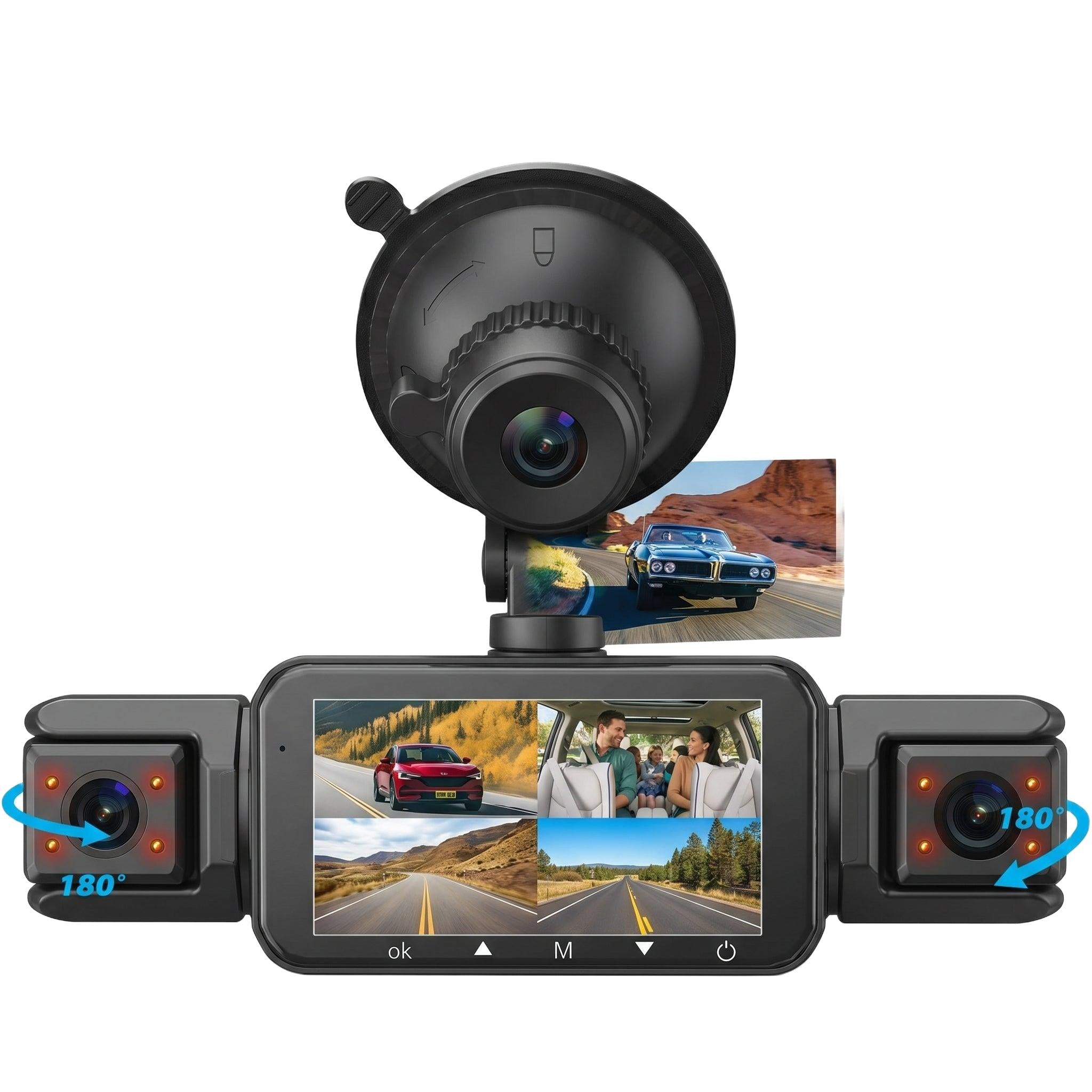 Car Dashcam for Drivers With Four-Channel Clarity. - stepyours.com