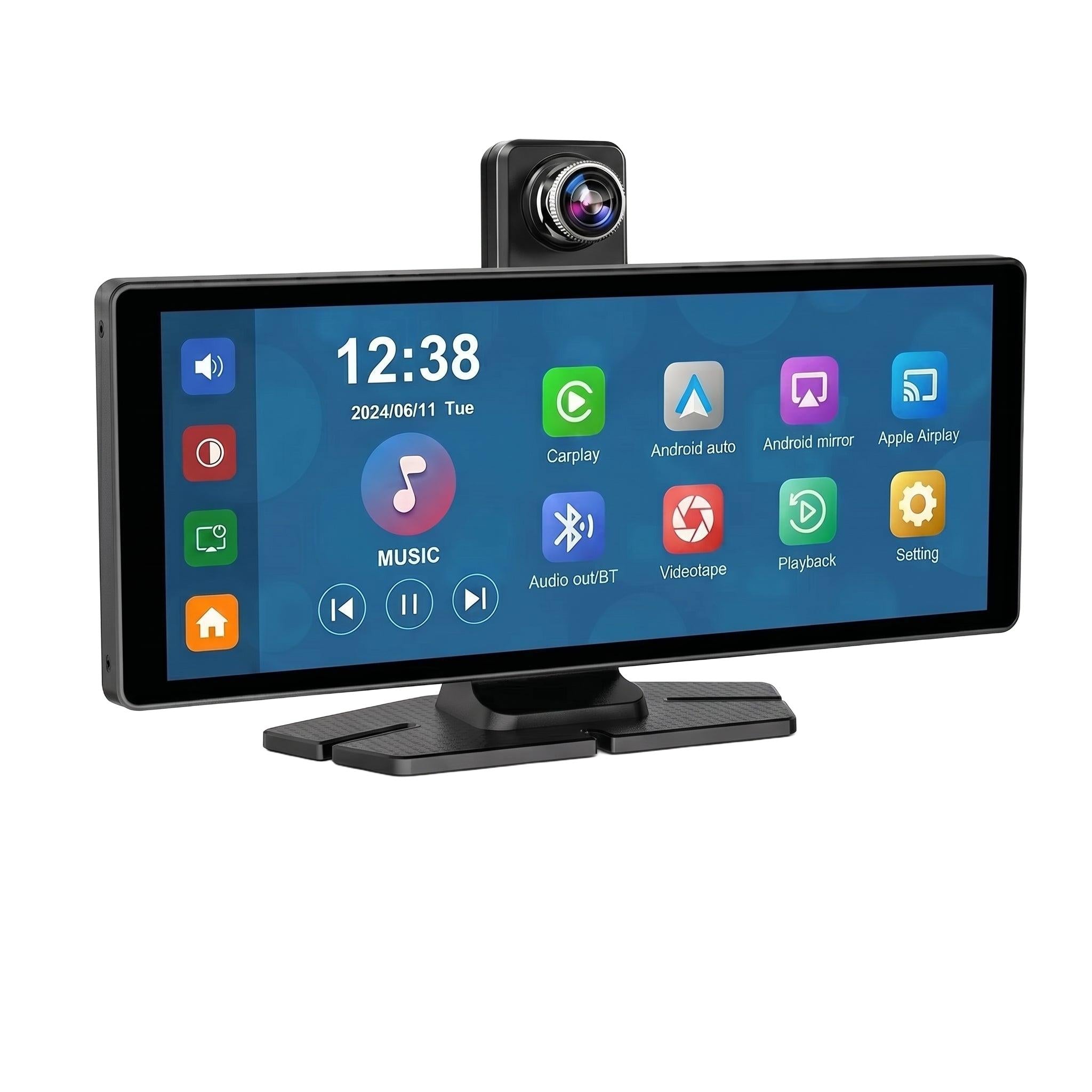 Crystal Clear 4K Dash Cam for Drivers with CarPlay - stepyours.com