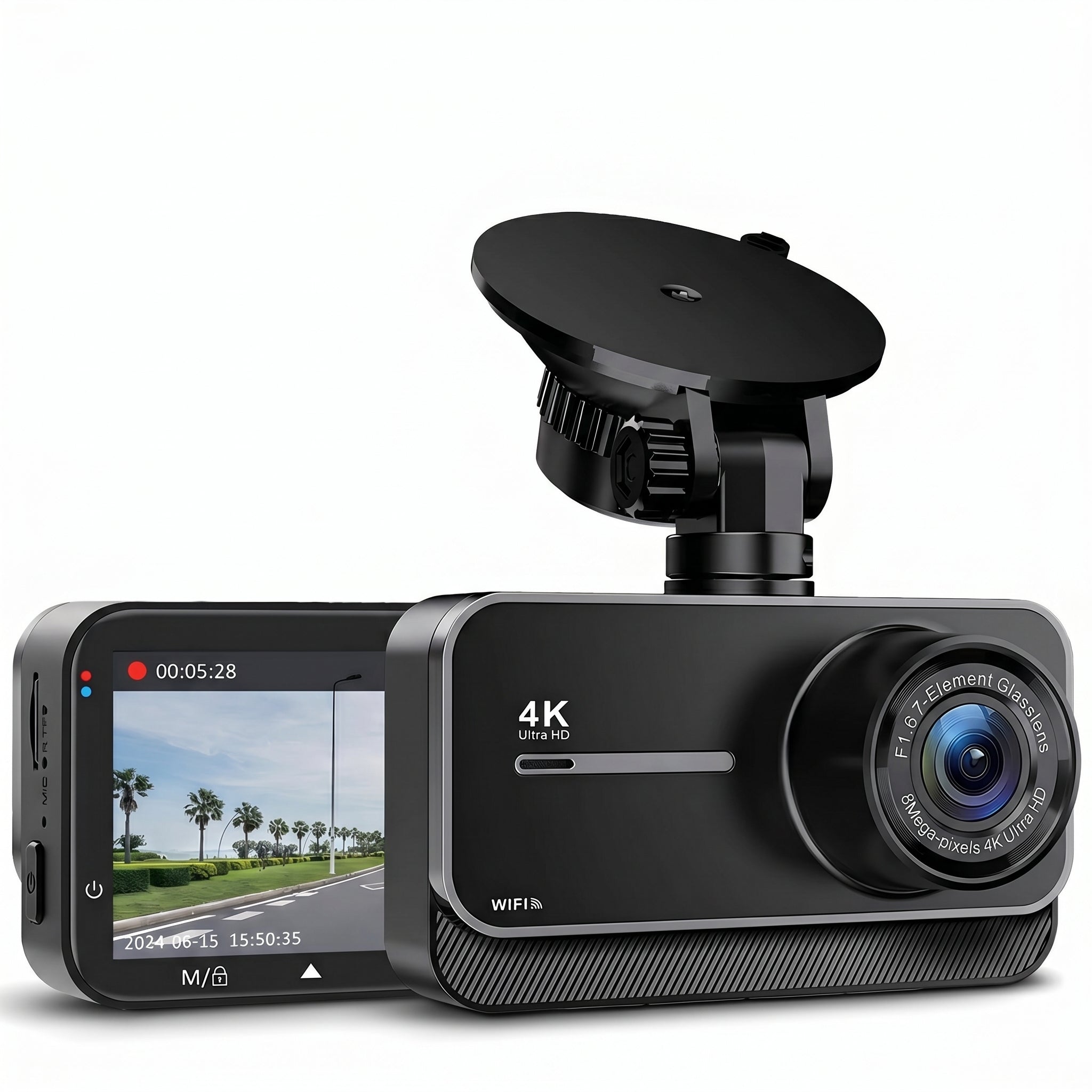 Clear Evidence 4K Dash Cam For Cars - stepyours.com