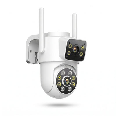 4K Outdoor Dual Lens Camera for Home Use - stepyours.com