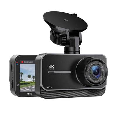 4K Front And Rear Dash Cam For Cars - stepyours.com