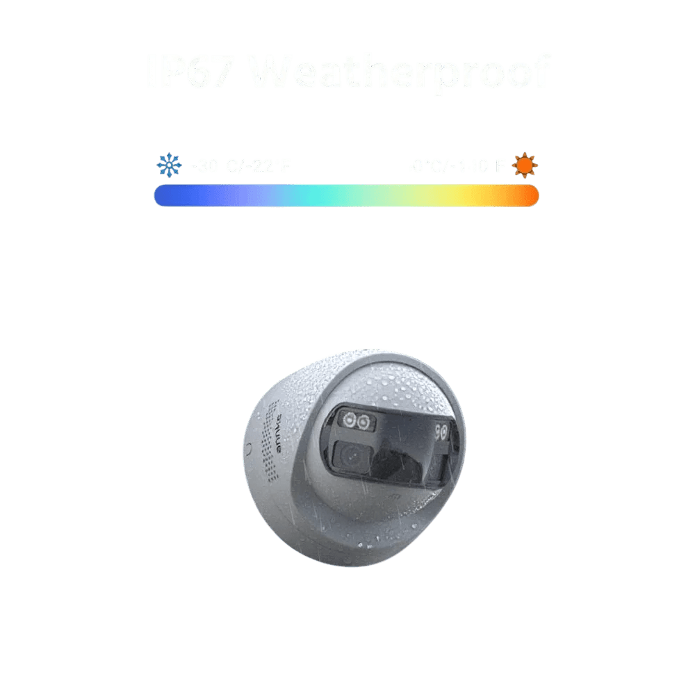 Wide-View 4K Outdoor PoE Camera For Home - Enovarah