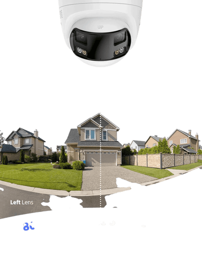 Wide-View 4K Outdoor PoE Camera For Home - Enovarah