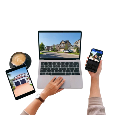 Wide-View 4K Outdoor PoE Camera For Home - Enovarah