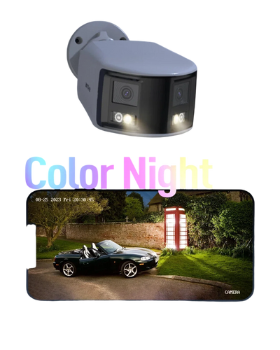 Wide-View 4K Outdoor PoE Camera For Home - Enovarah